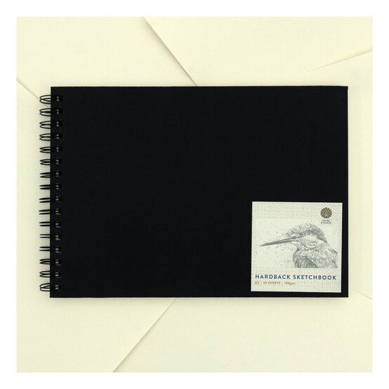 Shore & Marsh Landscape Hardback Sketchbook A3 50 Sheets