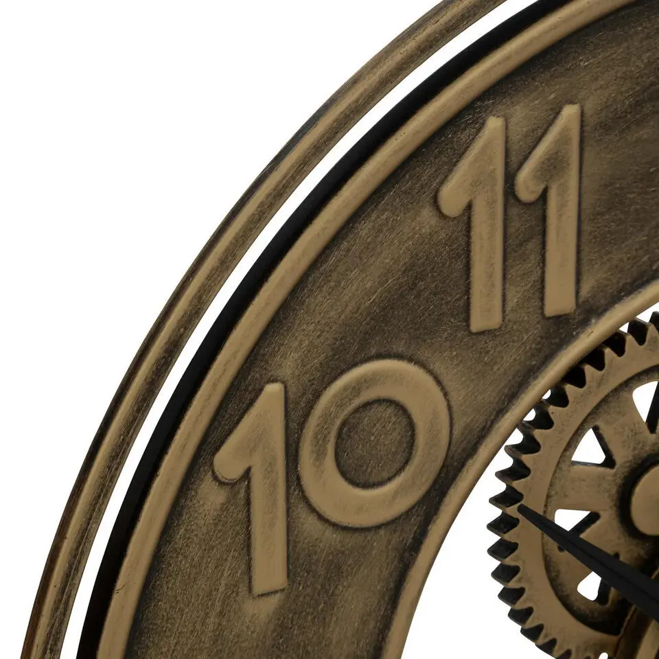 Atmosphera Wandklok Roma Gold - Vintage Metal - 48 cm - metaal