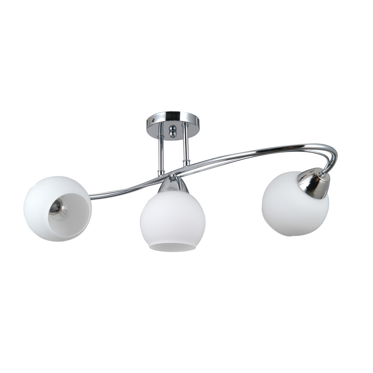Lampa sufitowa chromowana BEVIO 3xE27x40W wym: 25x58x42 cm Italux