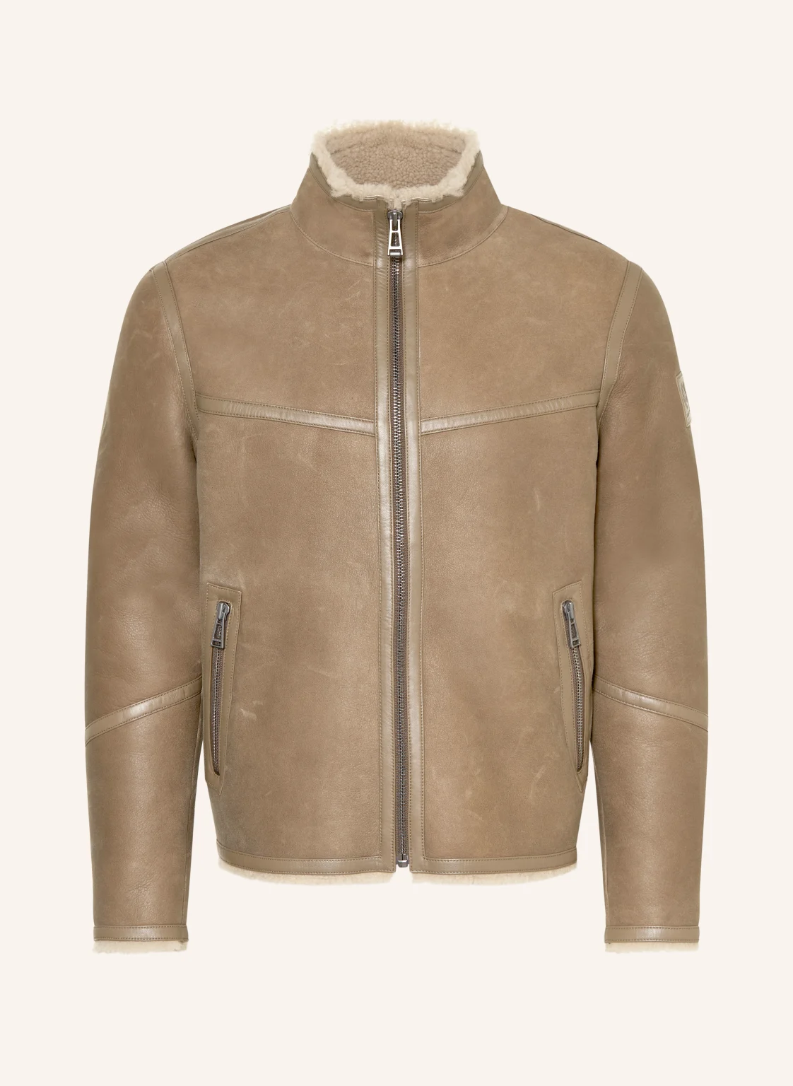 BELSTAFF Lederjacke HIGHLAND