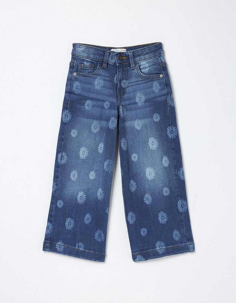 Willow Wide Leg Printed Crop