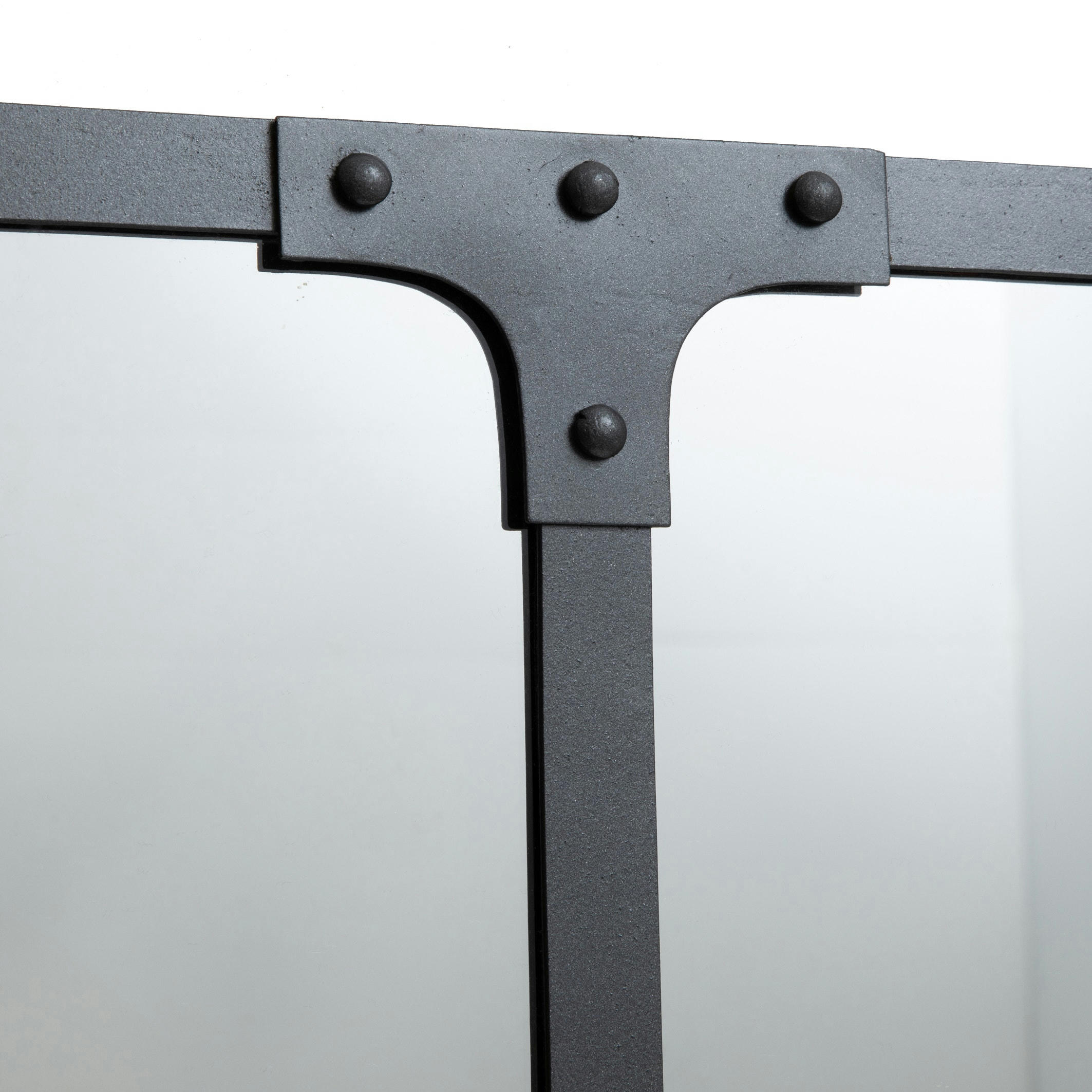 Miroir métal fer industriel 200x120 cm, Lenaig