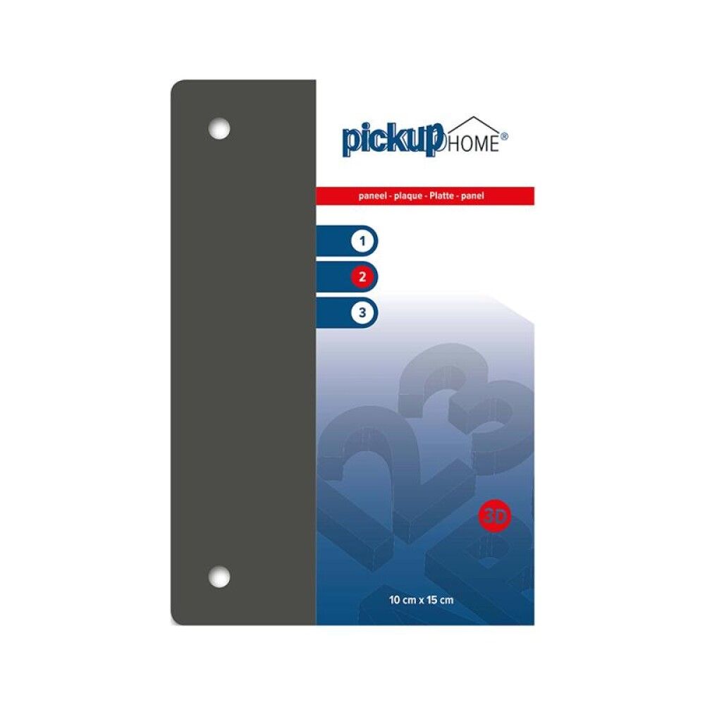 PANEL PICKUP 3D HOME RIO 10X15CM GRÅ
