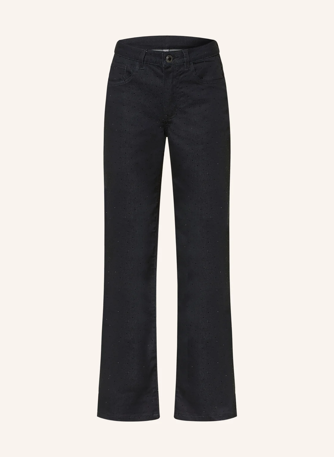 LIU JO Straight Jeans mit Schmucksteinen