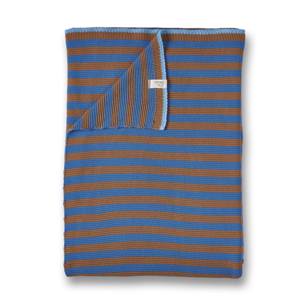 Pip Studio Bonsoir Stripe - 130 x 170 cm - Blauw