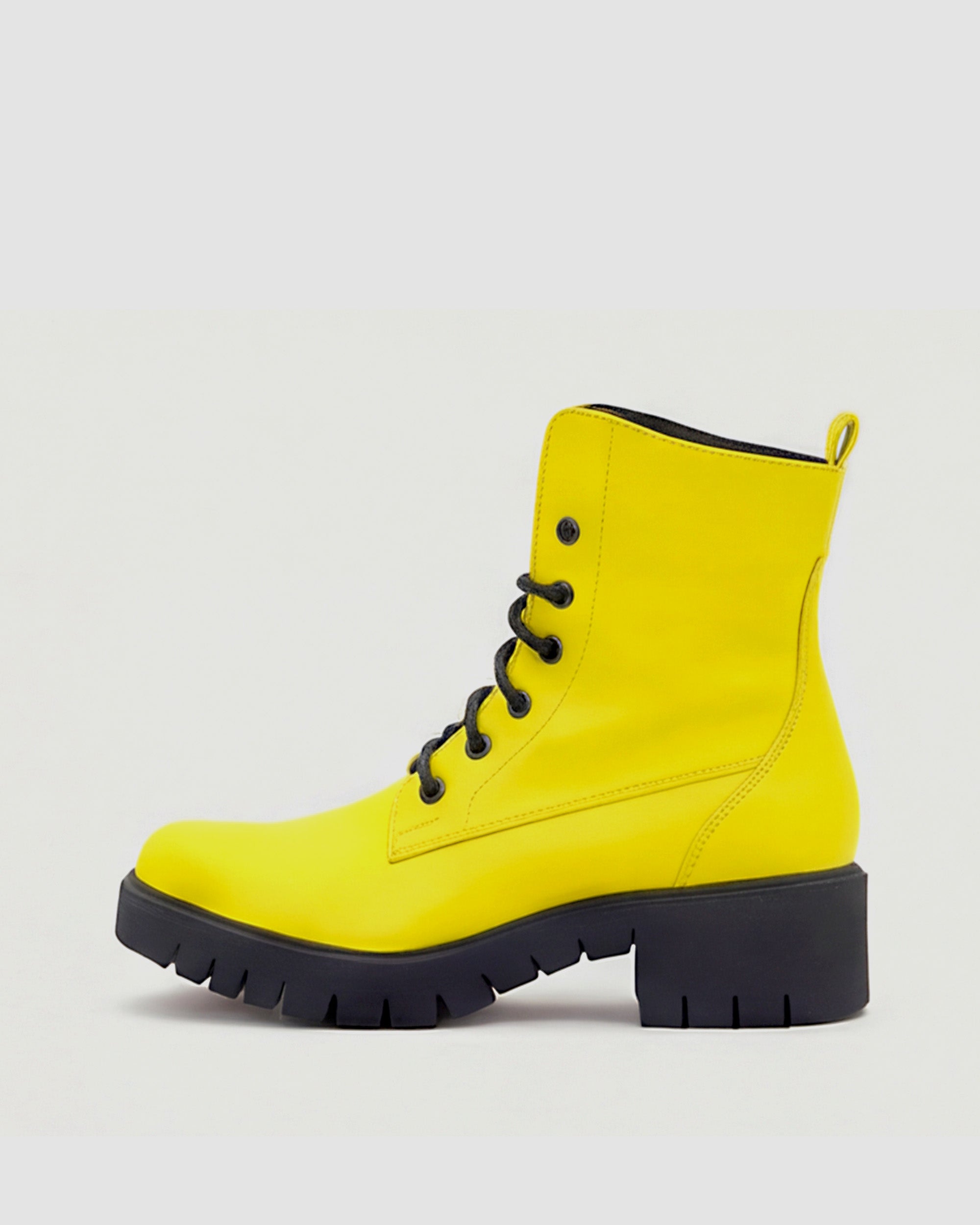 BOHEMA - Workers No. Buty Żółte, ze skóry roślinnej, polska rodzinna marka