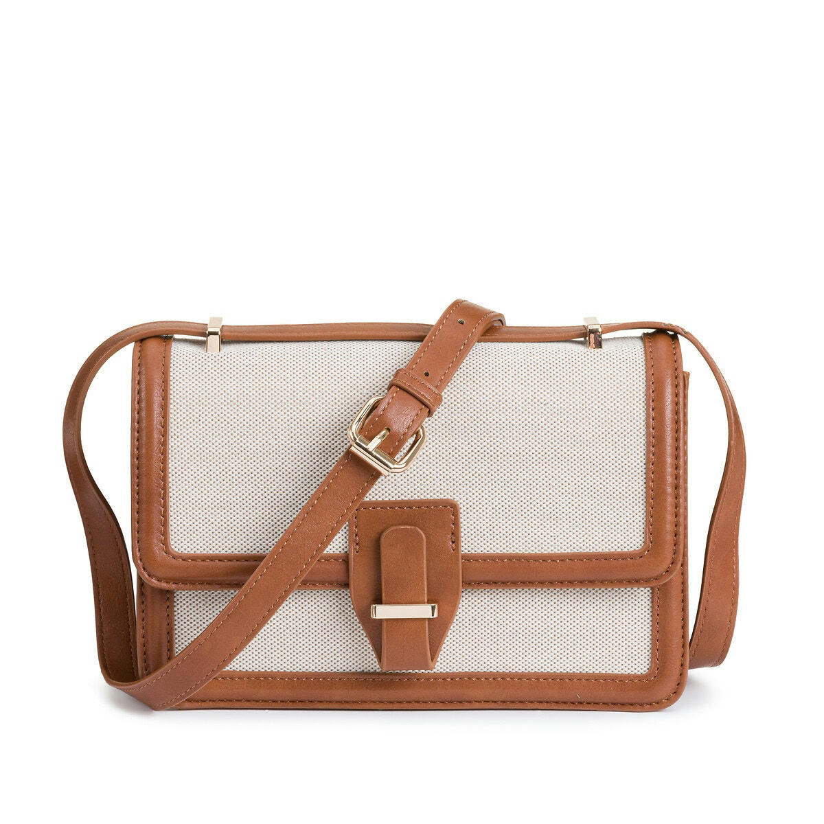 Sac à main bi-matière