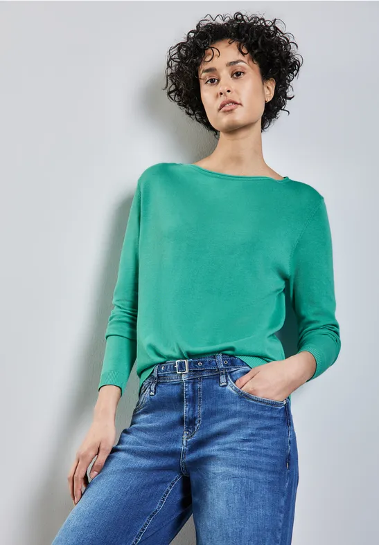 Weicher Strickpullover