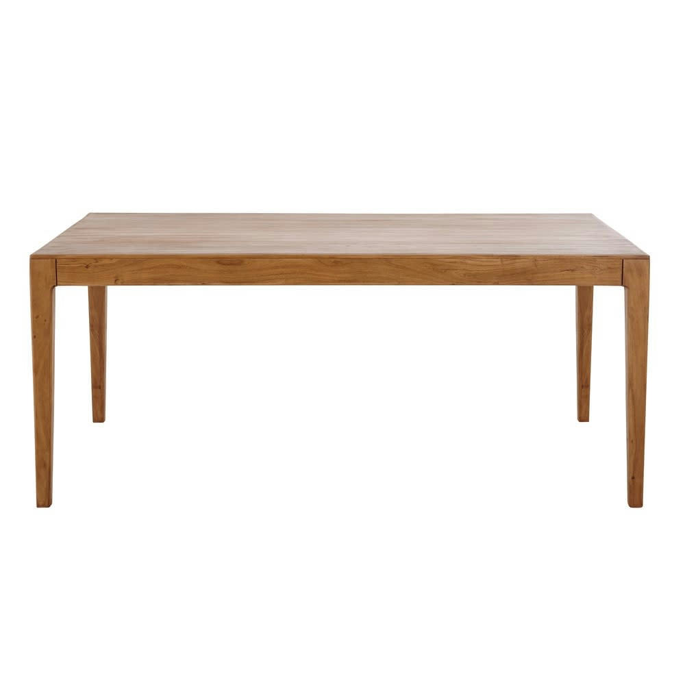 Malmo - Table à manger vintage 6/8 personnes en acacia L180