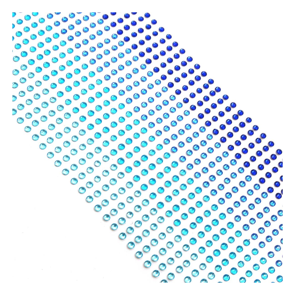 Mixed Blue Adhesive Gems 3mm 1080 Pack