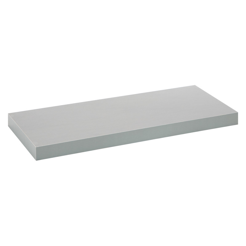 Tablette murale aluminium 60 x 23,5 x 3,8 cm PRACTO HOME