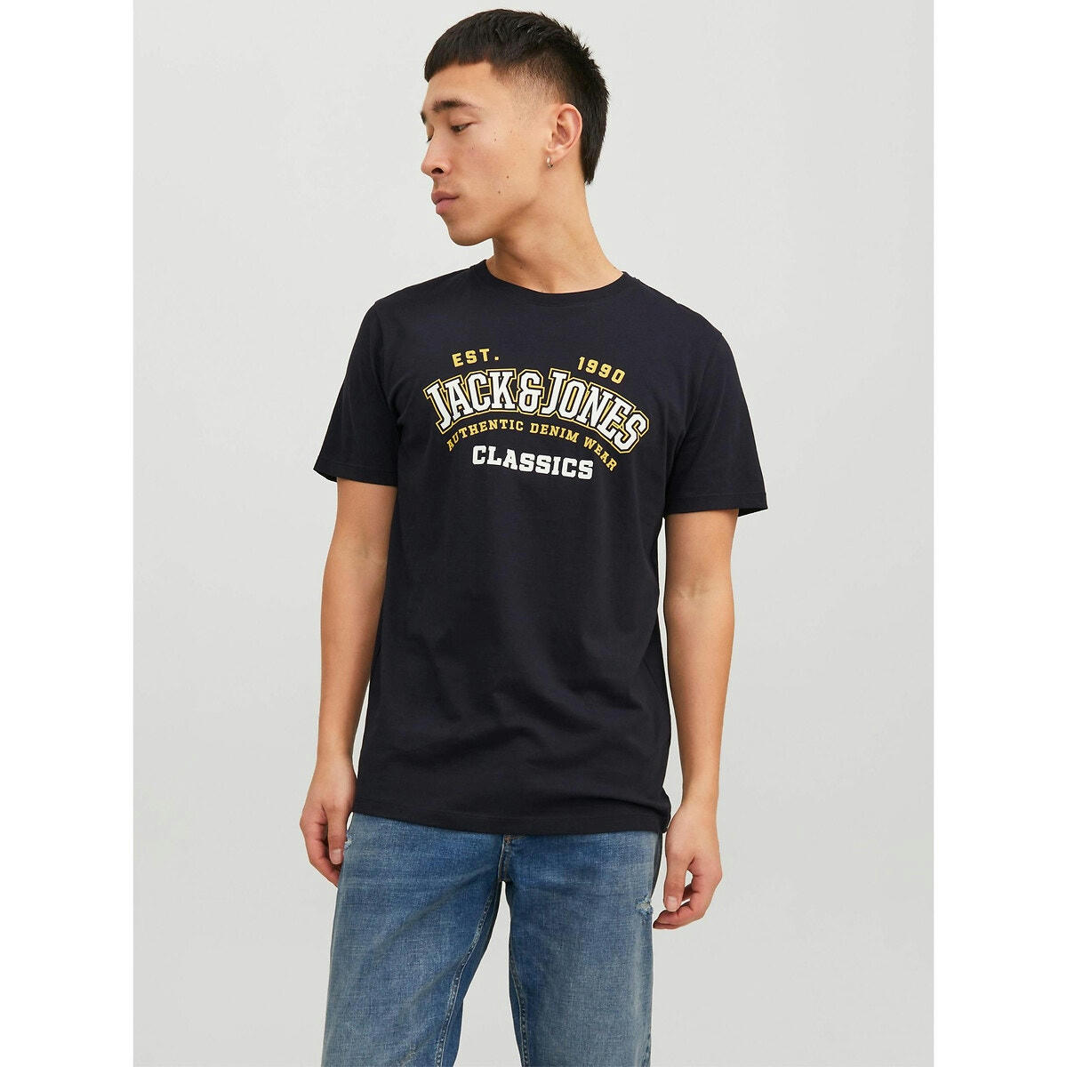 T-shirt col rond jjelogo