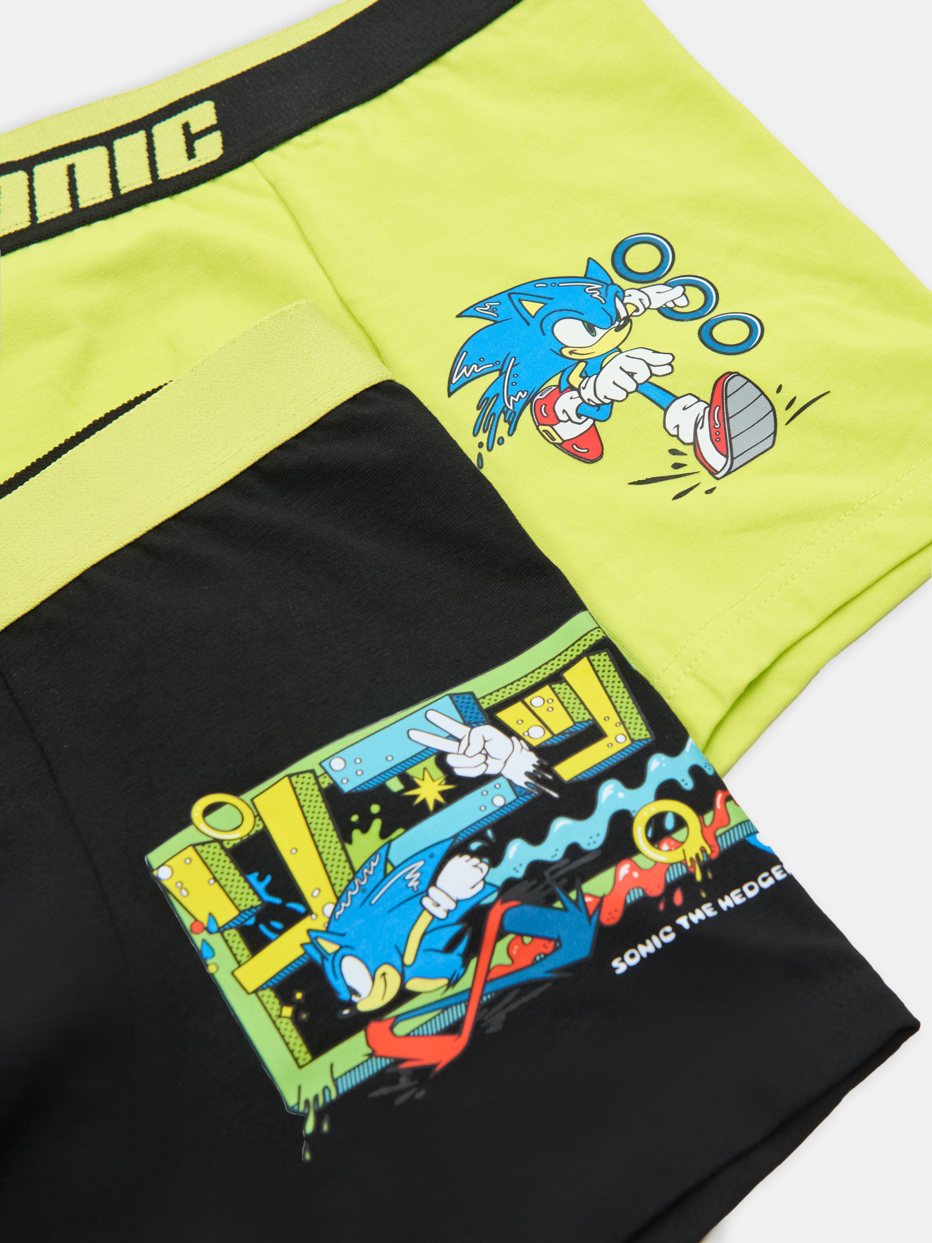 Bawełniane bokserki 2 pack Sonic the Hedgehog