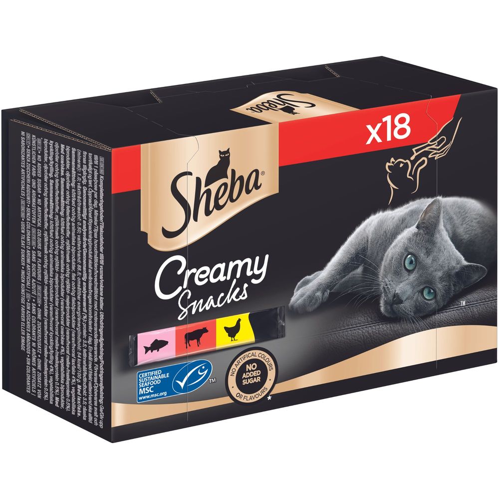 Sheba Creamy Snacks Multipack