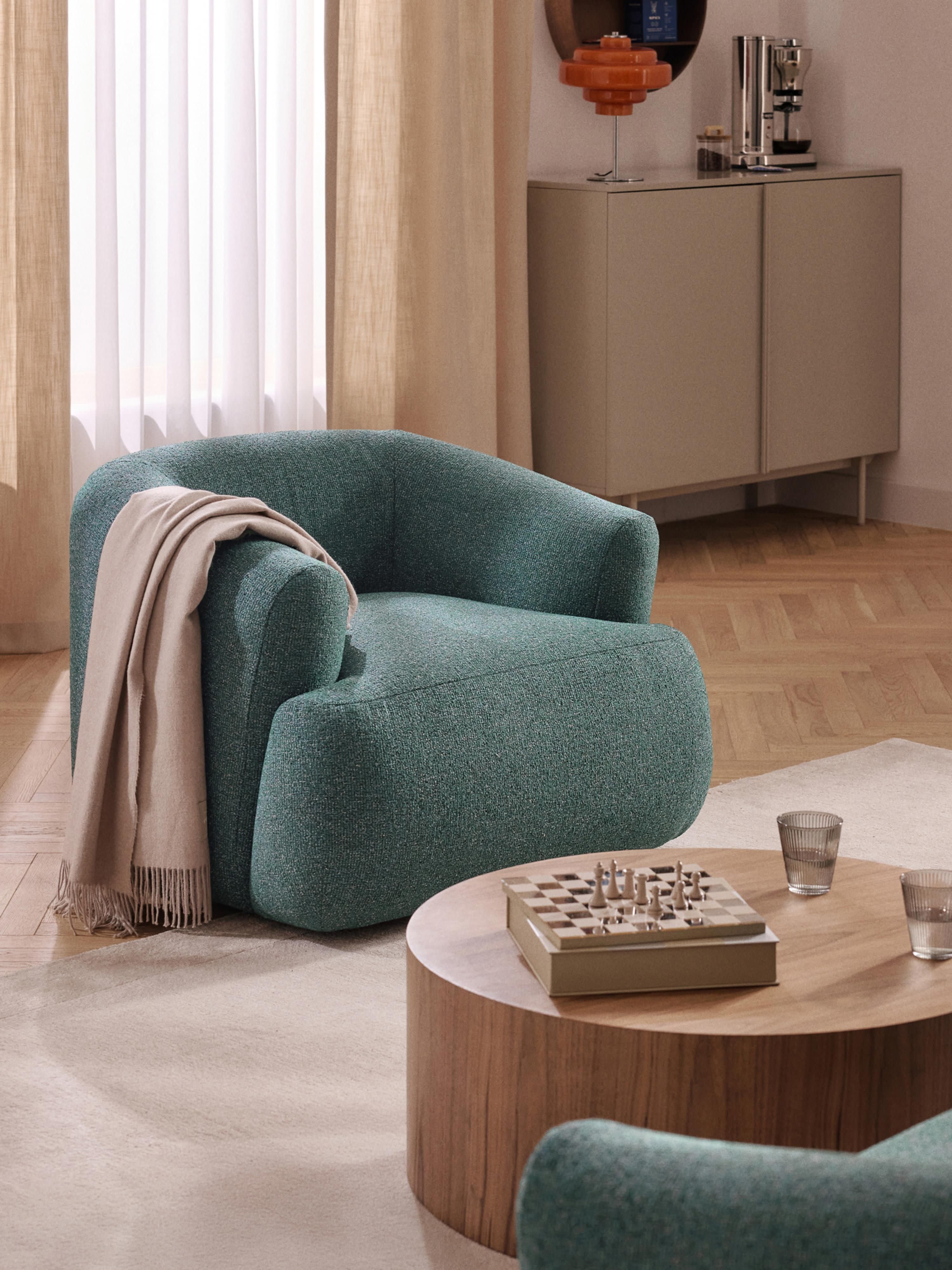 Bouclé-Sessel Sofia