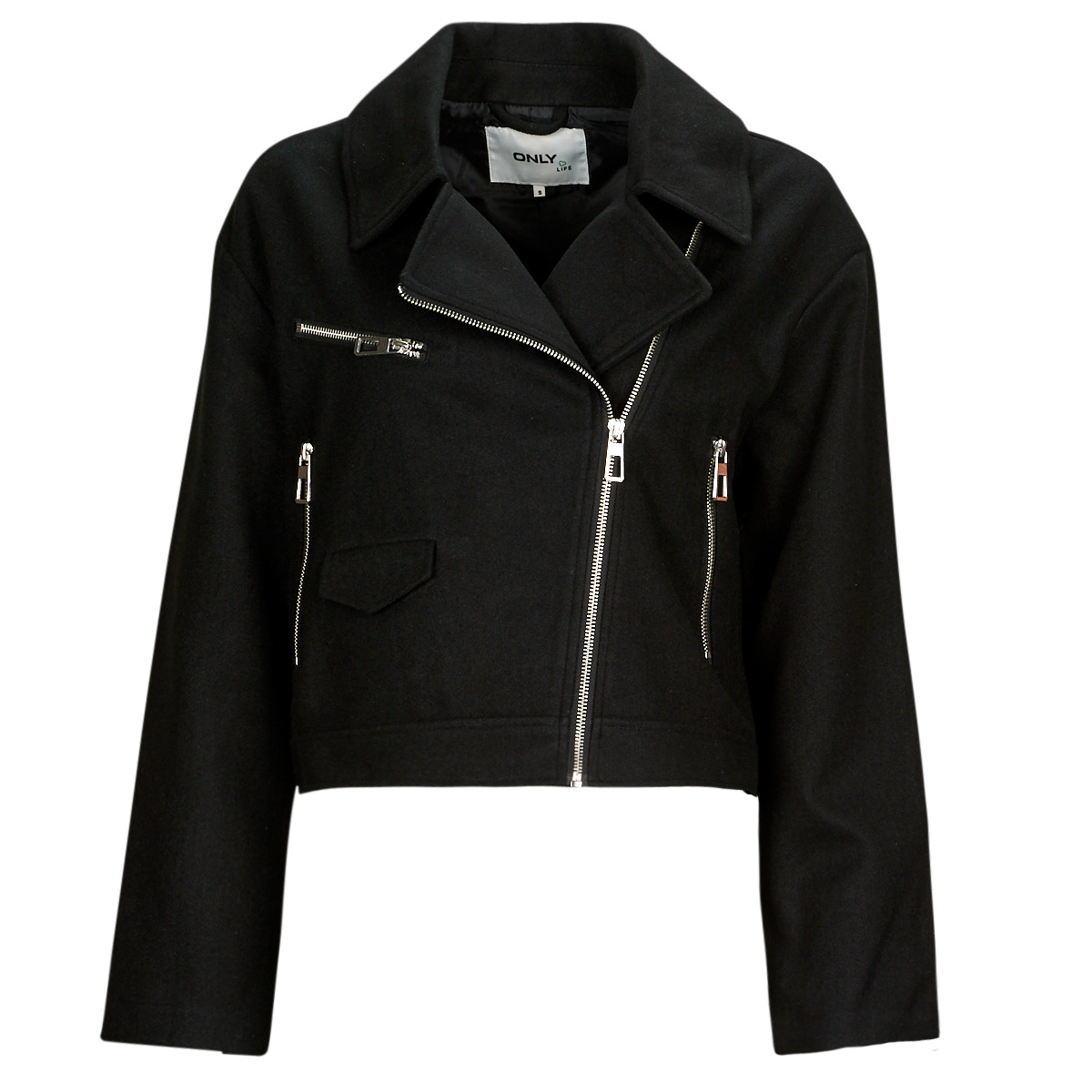 Only - ONLNANCY BIKER JACKET OTW - Black