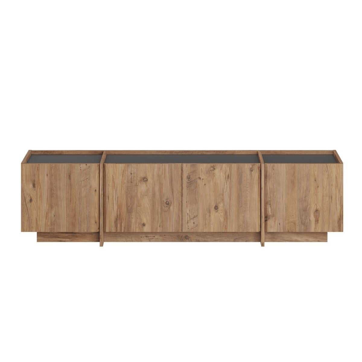 Calicosy - TV-meubel ARVEN - beige 180x90x75 cm
