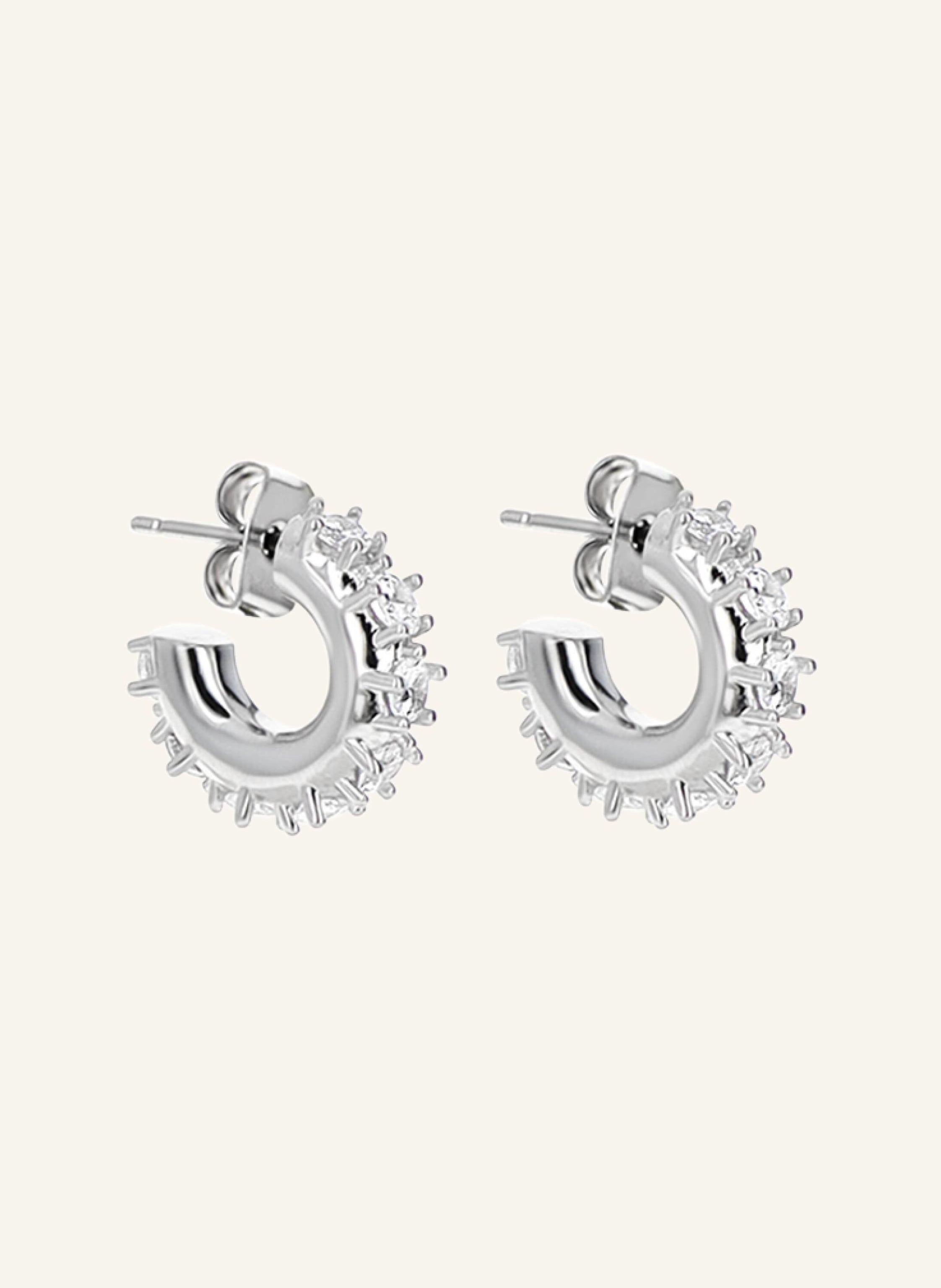 Justine Clenquet Creolen NINA SMALL EARRINGS by GLAMBOU