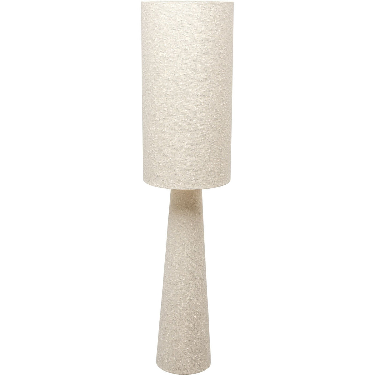 Kare Design Vloerlamp Marleen Boucle 130cm beige