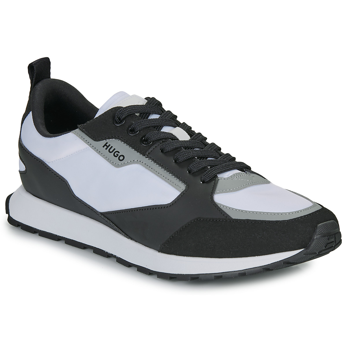 HUGO - Icelin_Runn_pumf_N - Grey / Black / White