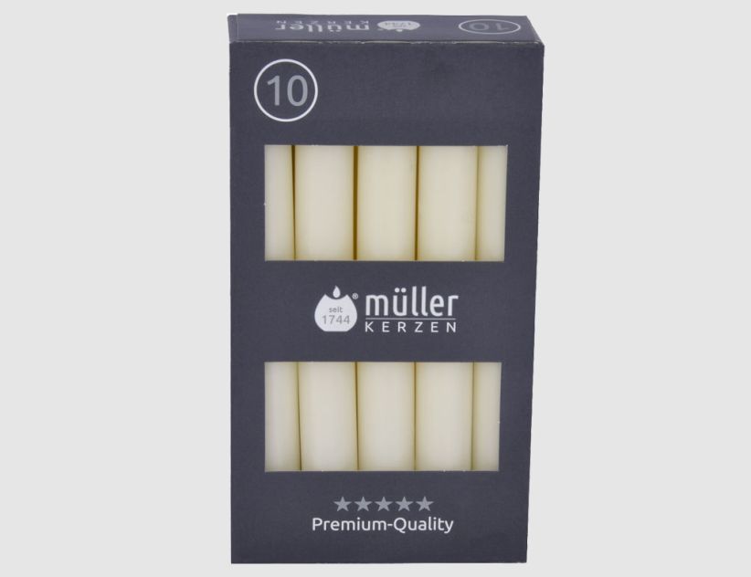 Tafelkerzen Vanille 10er Pack