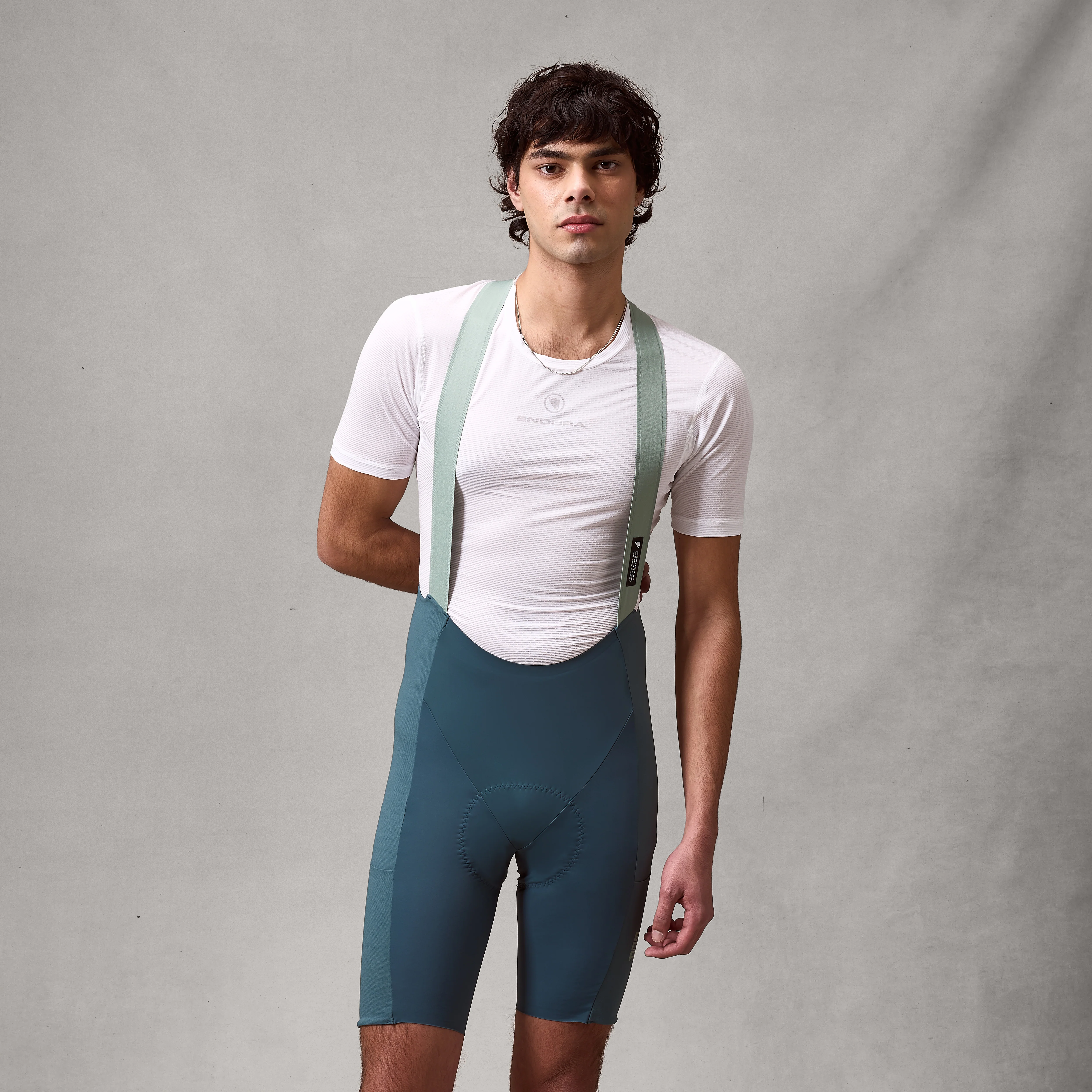 Men's AllTrack Ride Bib Shorts - Teal