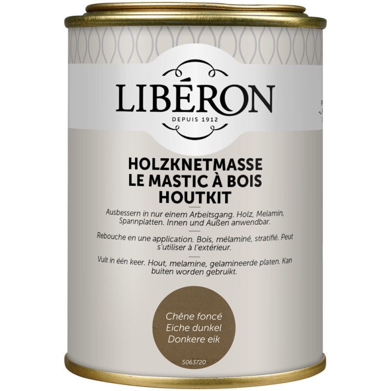 Mastic à bois chêne foncé 0,2 L LIBERON