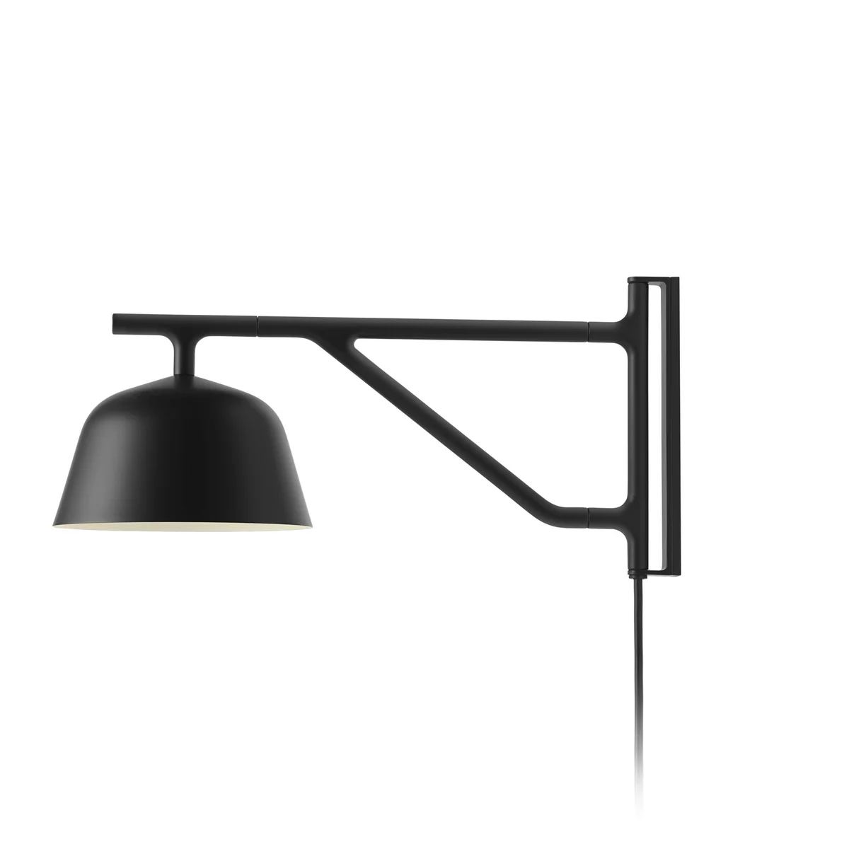 Muuto - Ambit Wandleuchte, schwarz