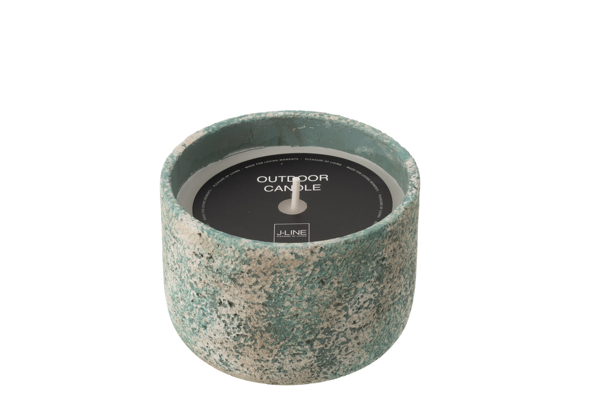 J-Line buitenkaars Rond - blauw - medium - 31U