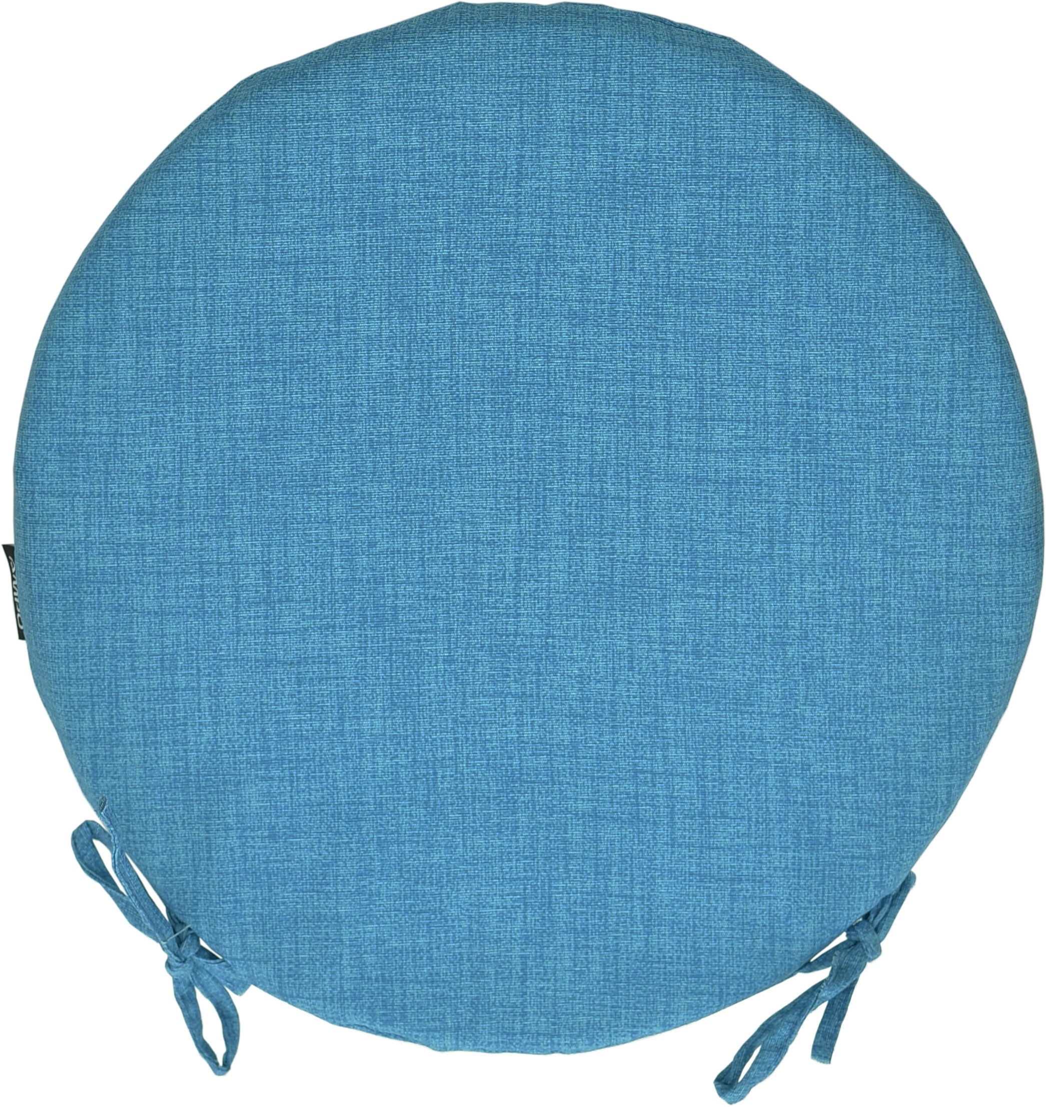 OKRĄGŁA PODUSZKA NA KRZESŁO 40 cm TABORET wiązana