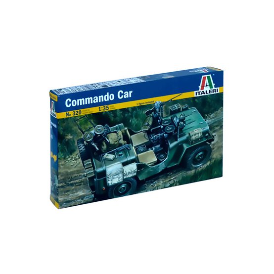 Italeri Commando Car Model Kit 1:35
