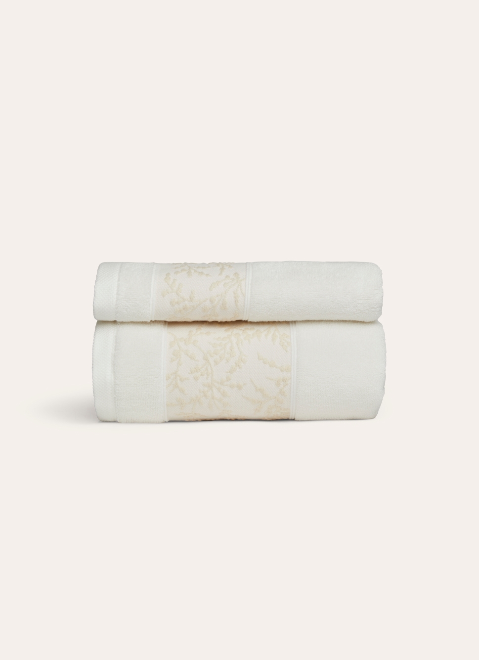 SERVIETTE DE TOILETTE ROSALIA ECRU