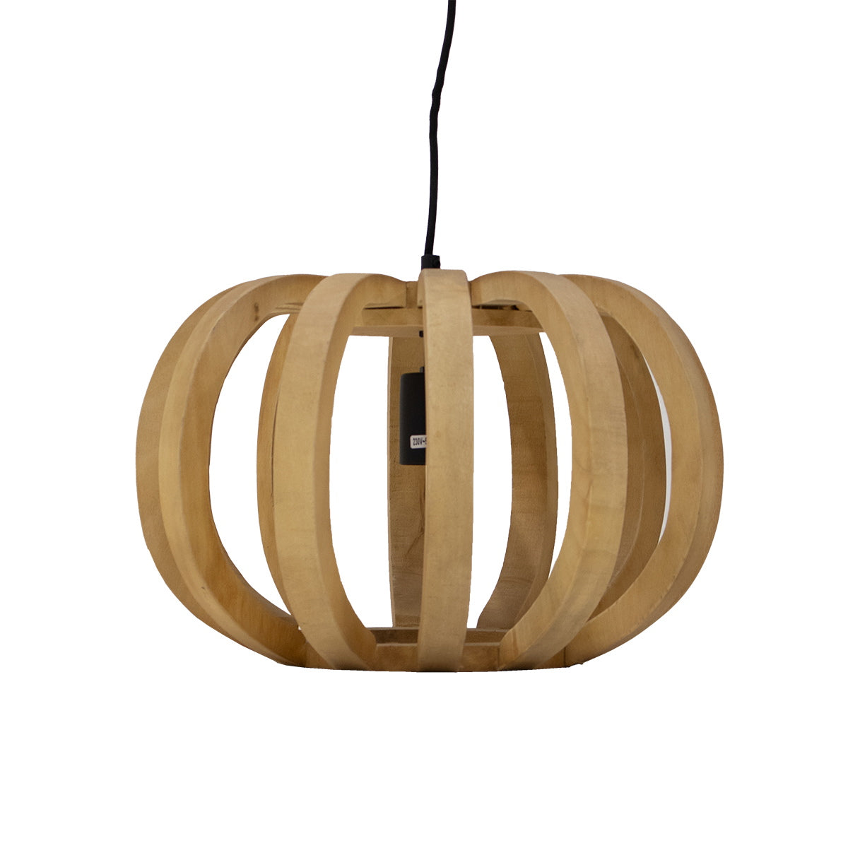 Giga Meubel Hanglamp Samé - Rond - Naturel - 38cm