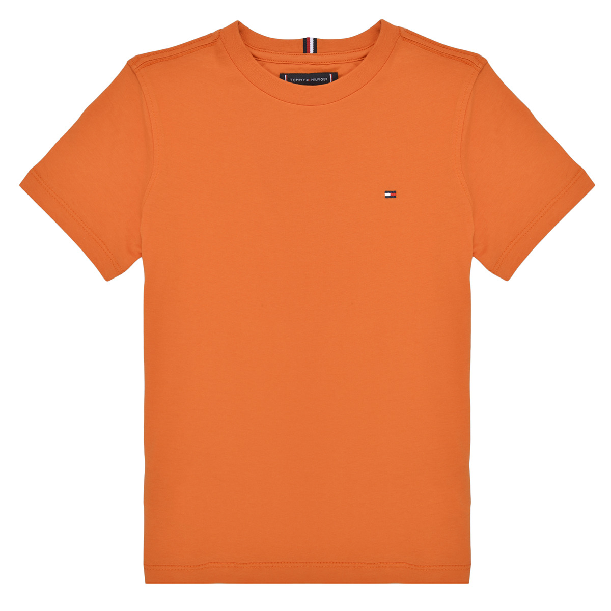 Tommy Hilfiger - ESSENTIAL COTTON REG TEE S/S - Orange