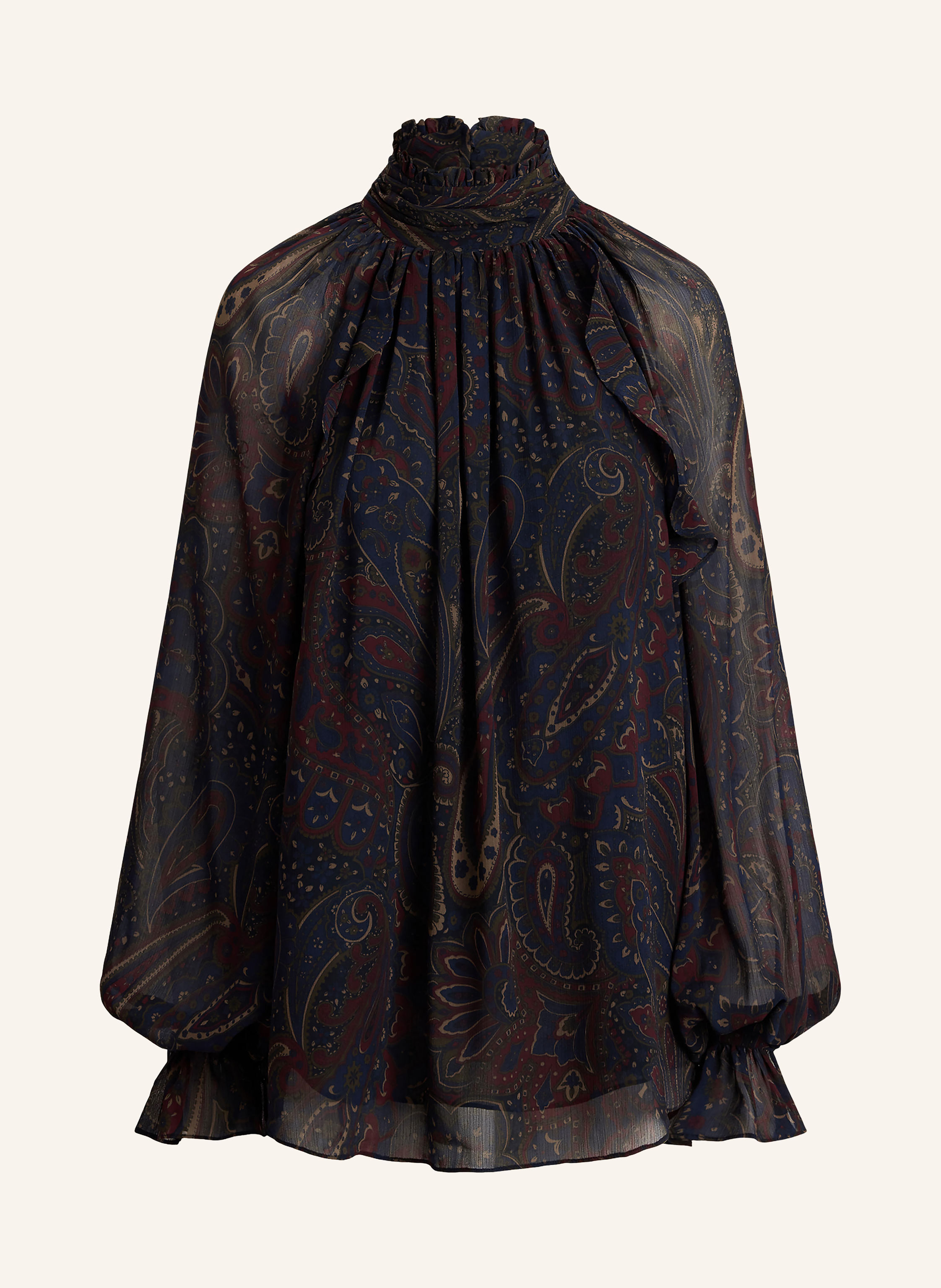 LAUREN RALPH LAUREN Blusenshirt mit Volants