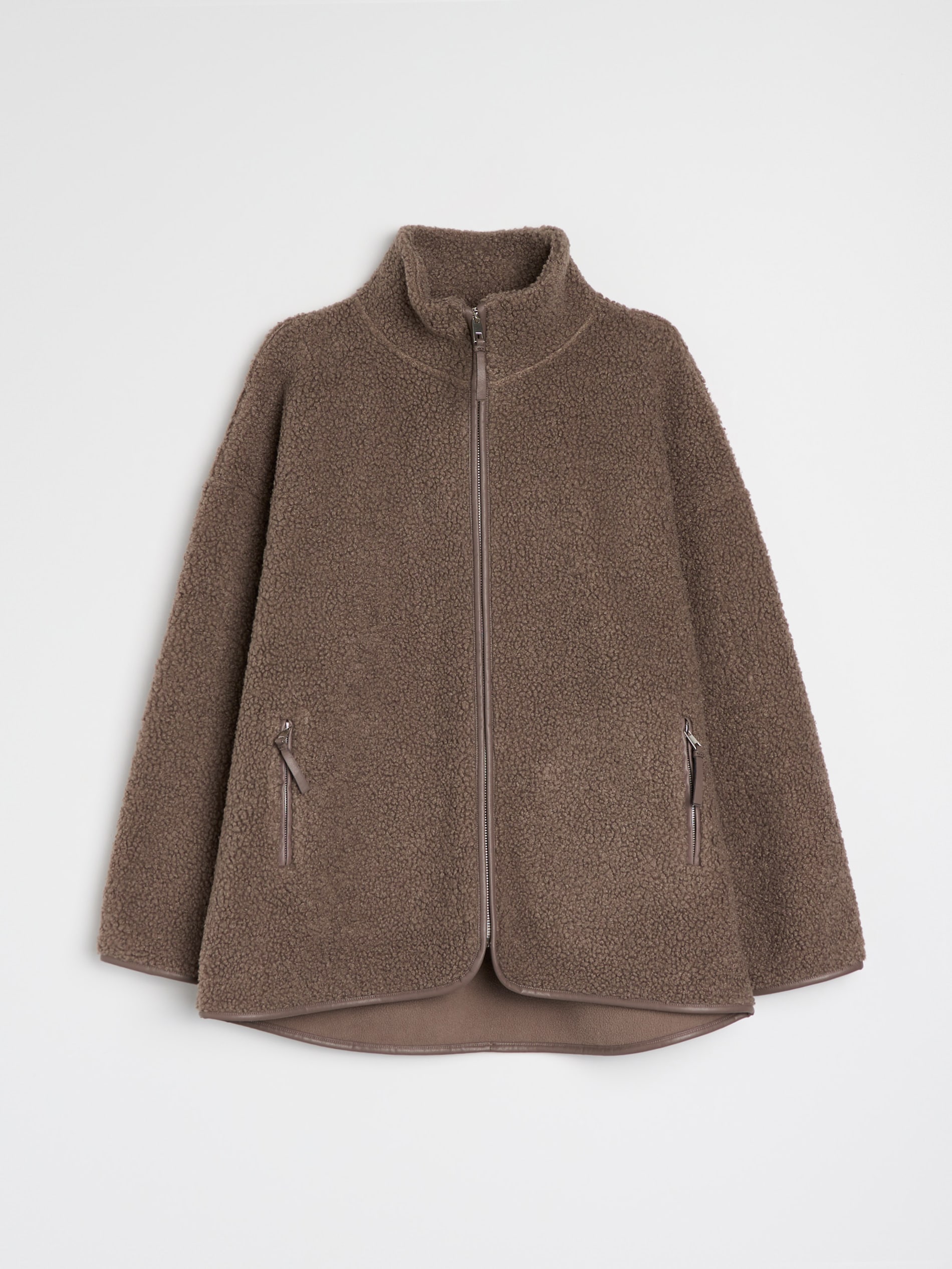 Rozpinana bluza z sherpy