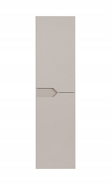 Meuble colonne de salle de bain suspenduMODERN cachemire 35 x 136 cm