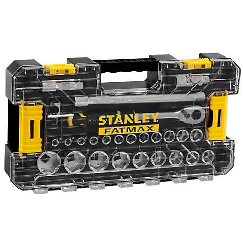 Coffret douilles STAKBOX L 1/2'' jeu de 26 pièces - Stanley Fatmax - FMMT98103-1