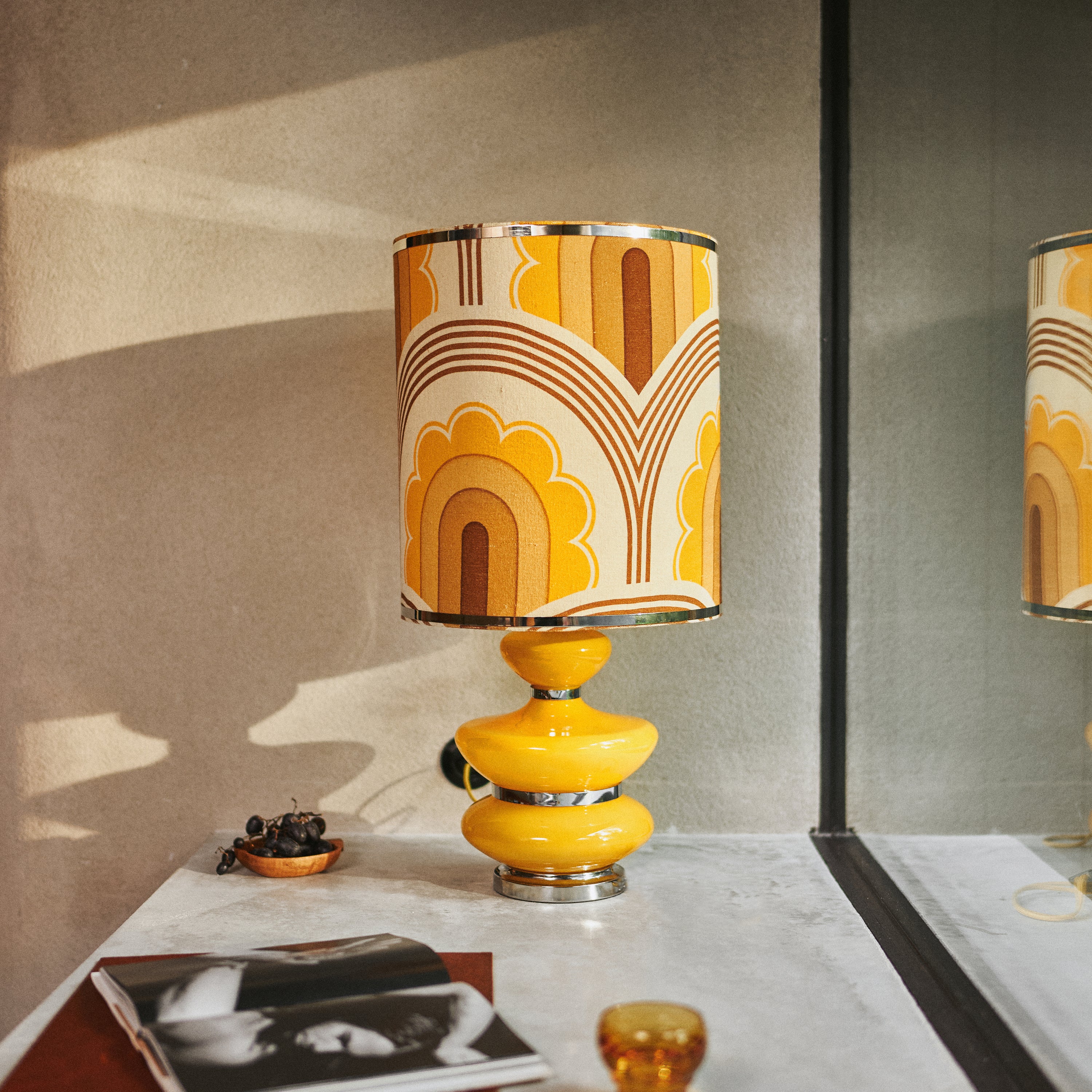 HKliving Lampenkap Ø 37,5 cm - Motif