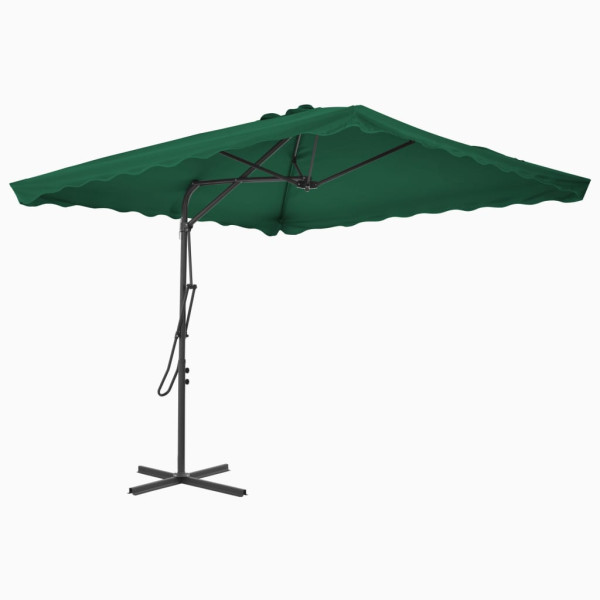 Parasol ogrodowy ZielonyvidaXL
