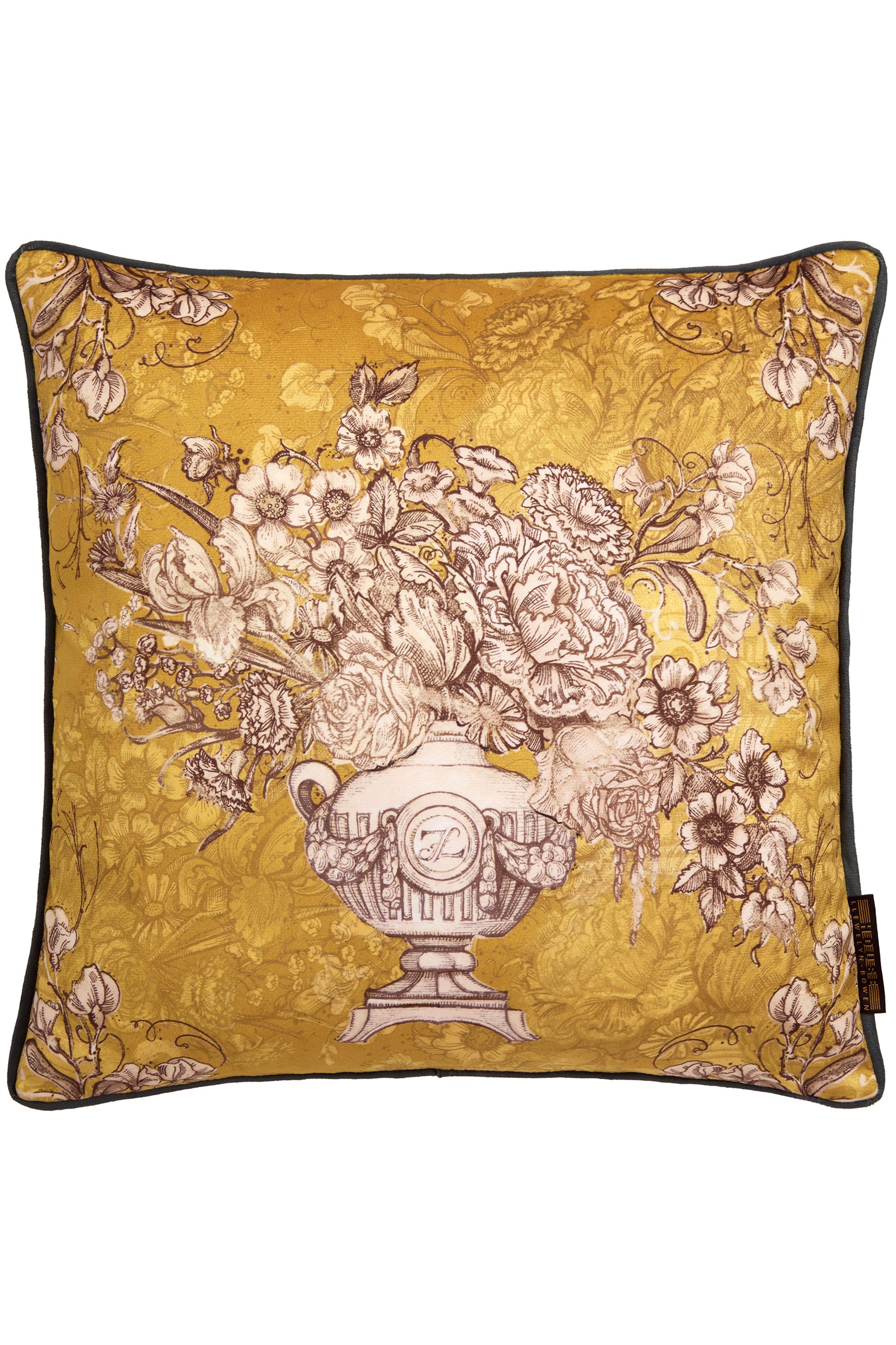 Laurence Llewelyn-Bowen Tuscan Holiday' Velvet Filled Cushion