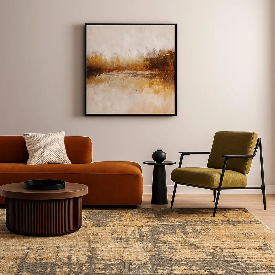 Dutch Lifestyle vloerkleed Lux 1 zwart/goud - 160x230cm