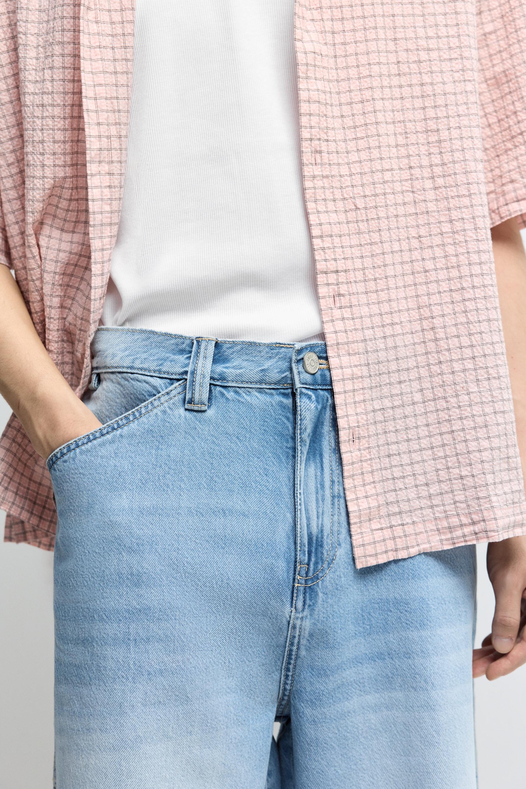 Bermuda denim super baggy