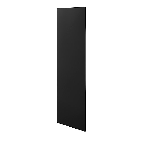 Joue de finition Stevia noir mat L. 64 cm x H. 240 cm Caraway Innovo GoodHome