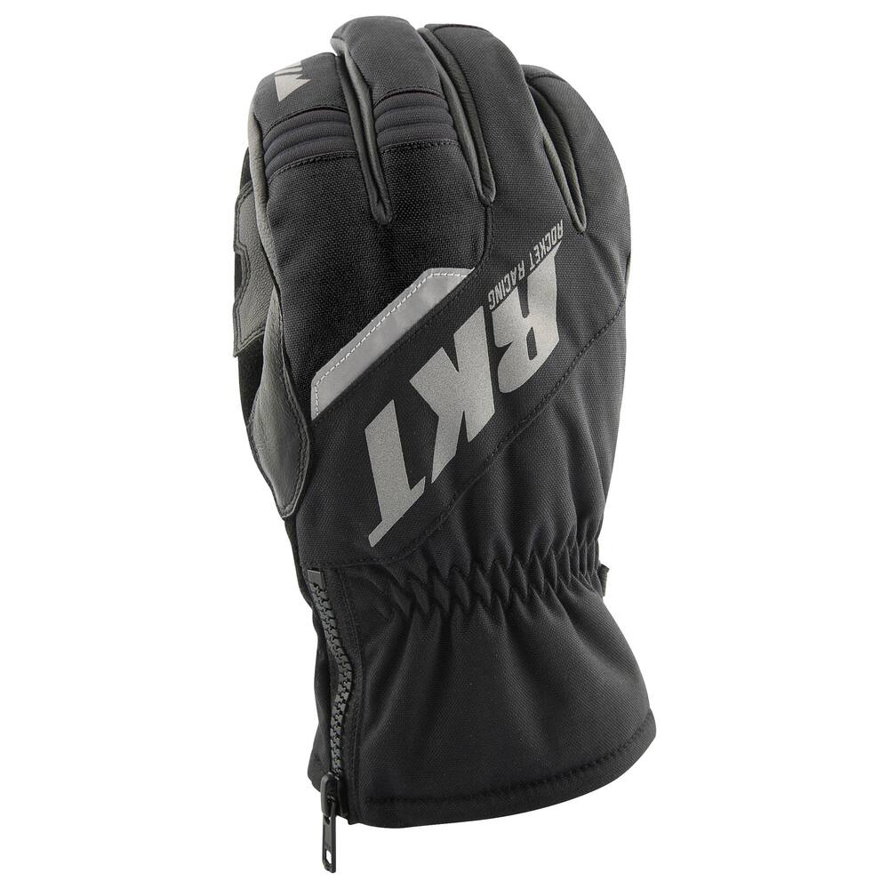 Joe Rocket Racing Men's & Women's Snowmobile Gloves, Black, Assorted Sizes