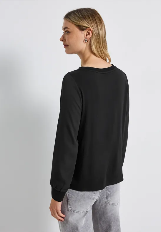 Materialmix Chiffon Shirt