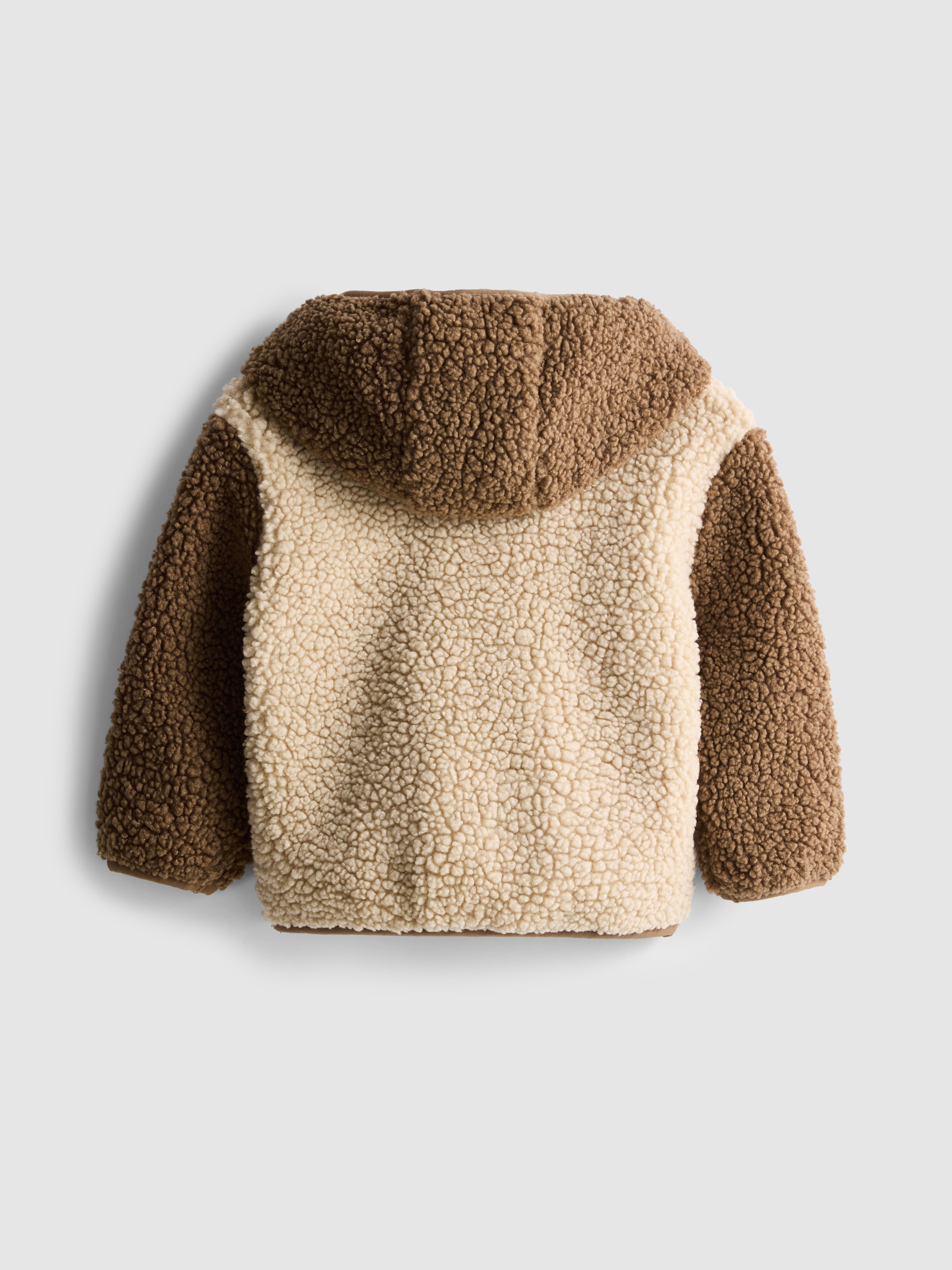 0-36mths | Borg Zip-Up Jacket