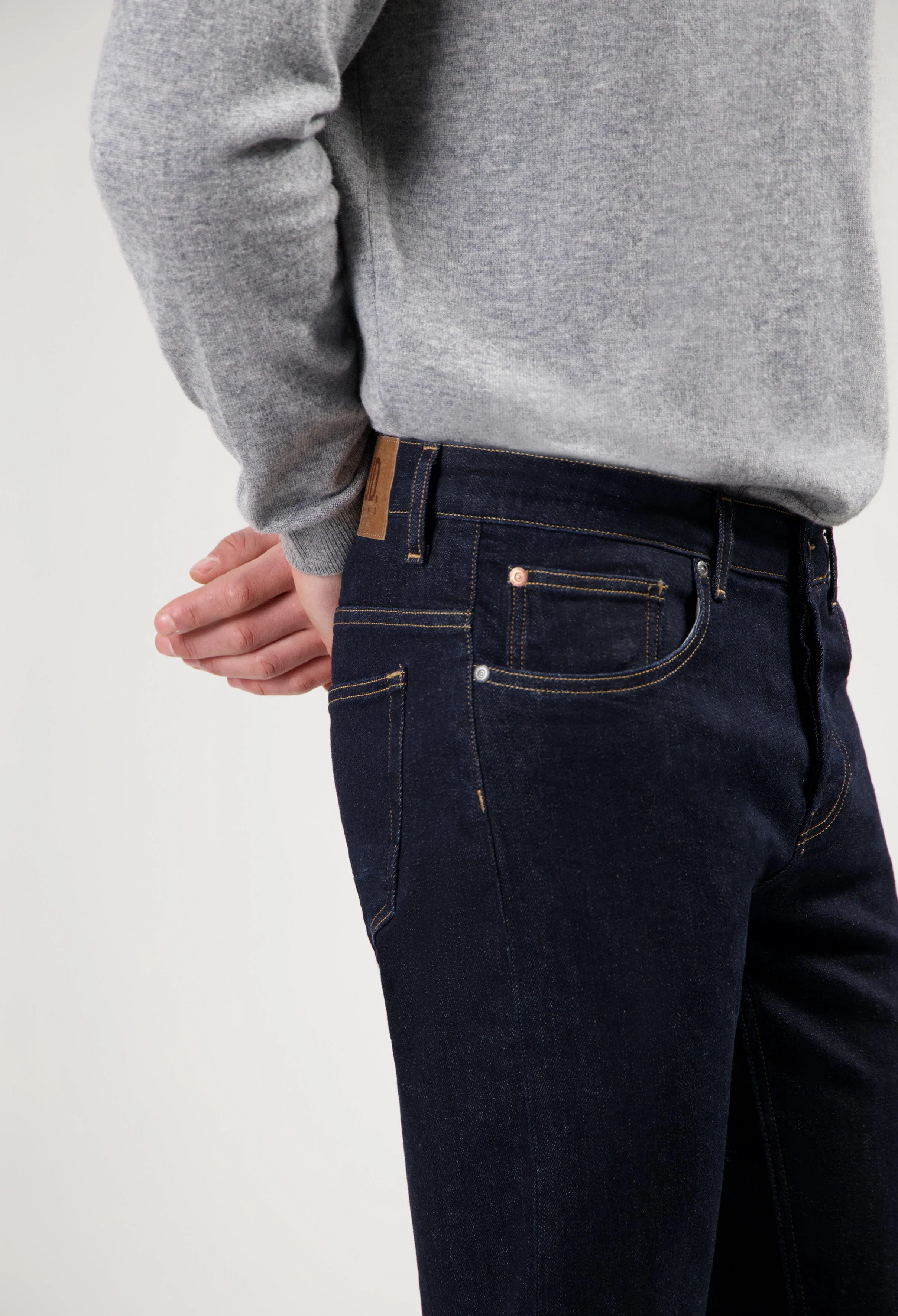 Hank Mid Tapered - Strong Blue