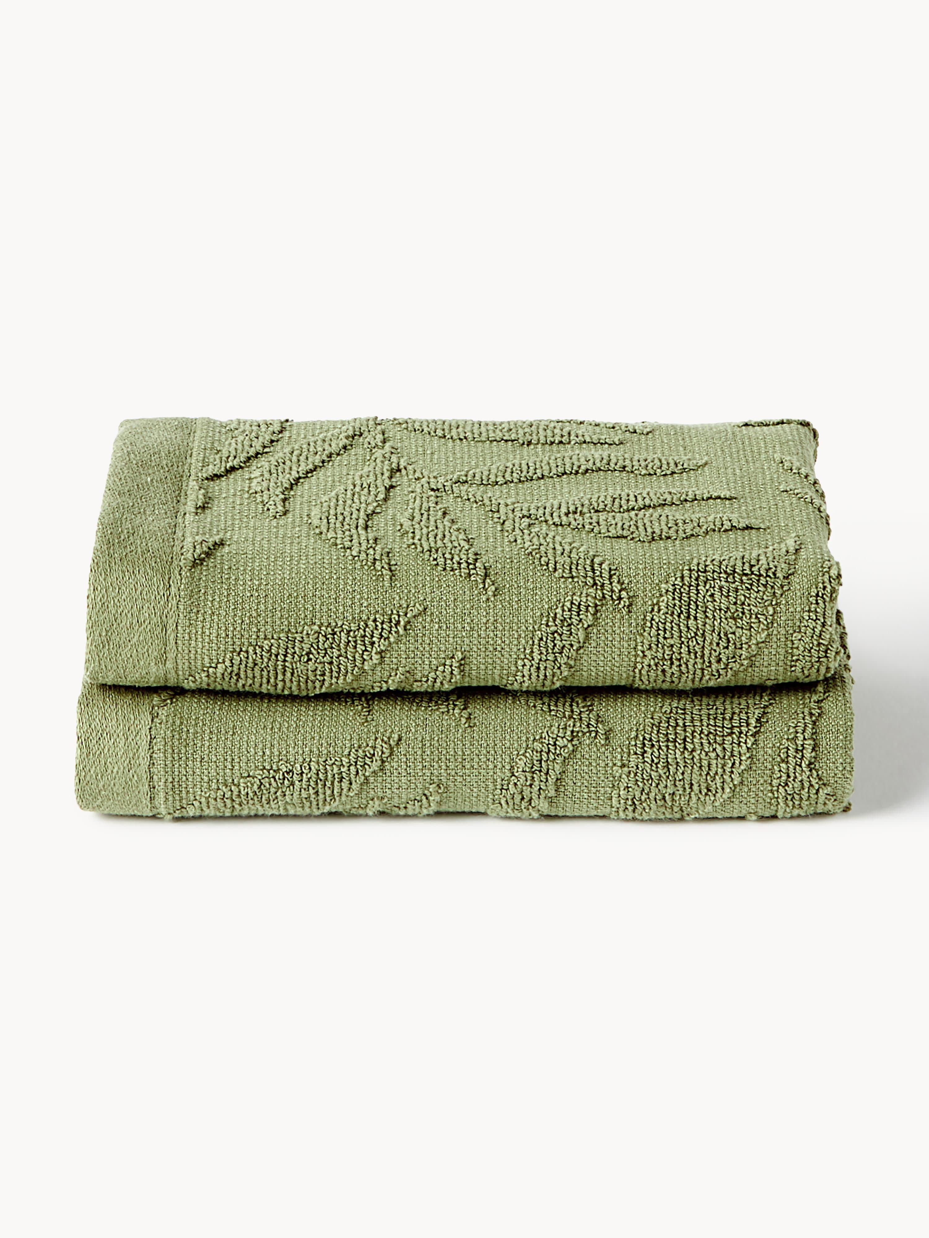 Hoch-Tief-Handtuch Leaf, in verschiedenen Größen