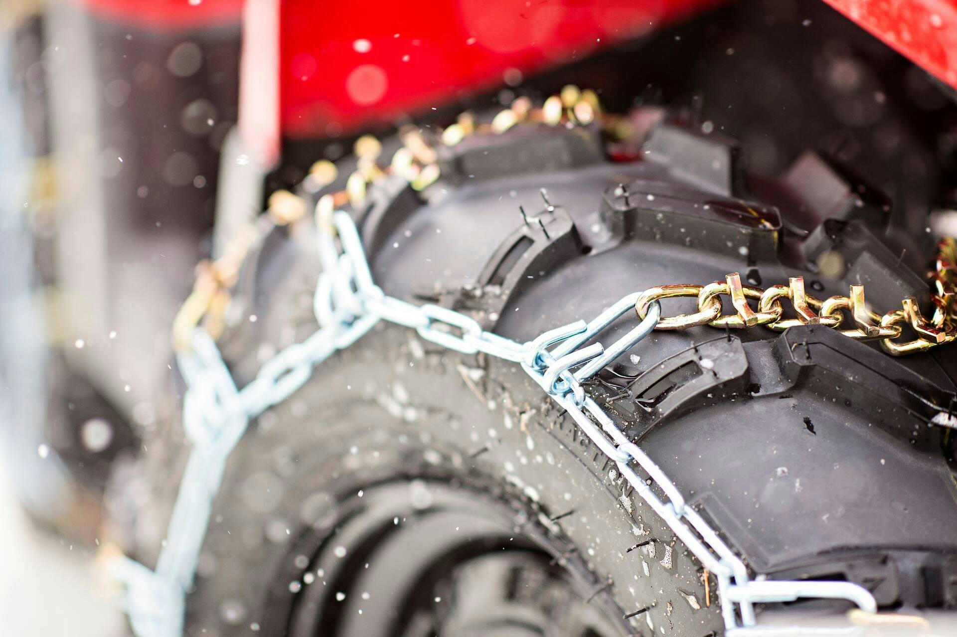 Kolpin V-Bar ATV Tire Chains, 11-in